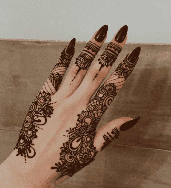 Exquisite Madurai Henna Design