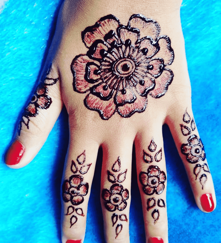 Fair Madurai Henna Design