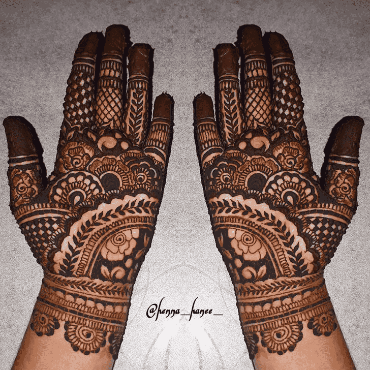 Grand Madurai Henna Design