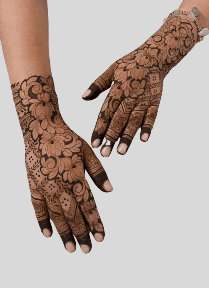 Bewitching Magha Amavasya Henna Design