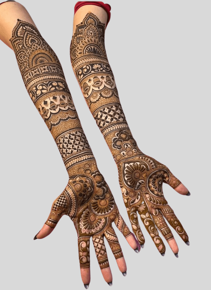 Excellent Magha Amavasya Henna Design