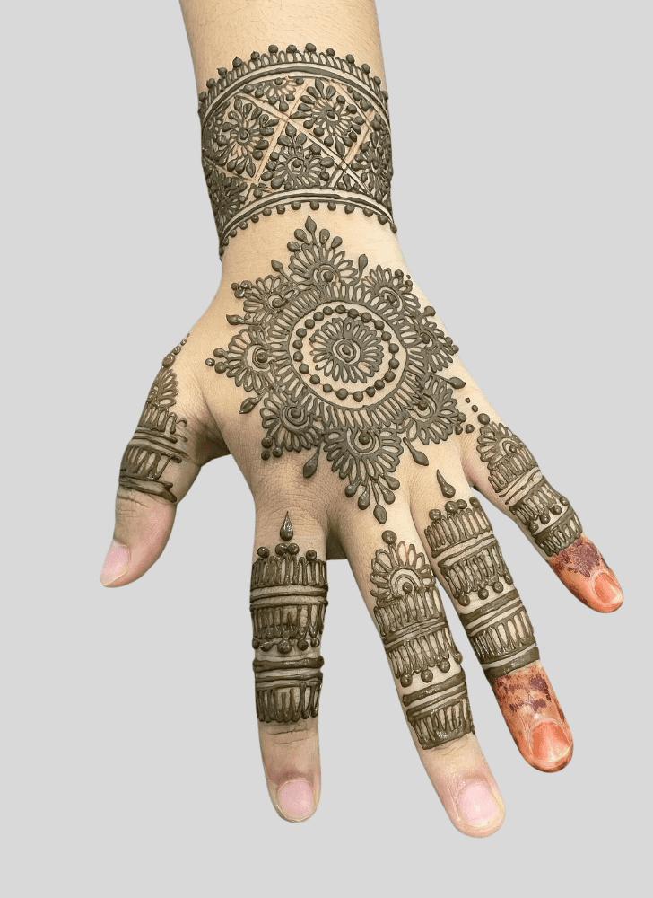 Grand Magha Amavasya Henna Design