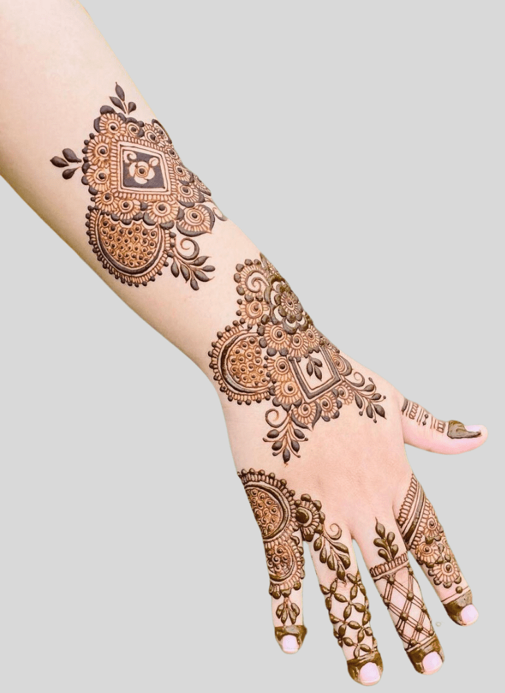 Stunning Magha Amavasya Henna Design