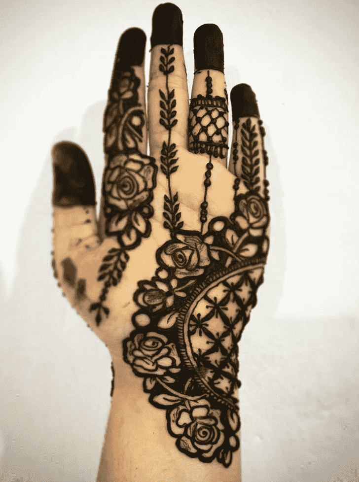 Nice Manali Henna Design