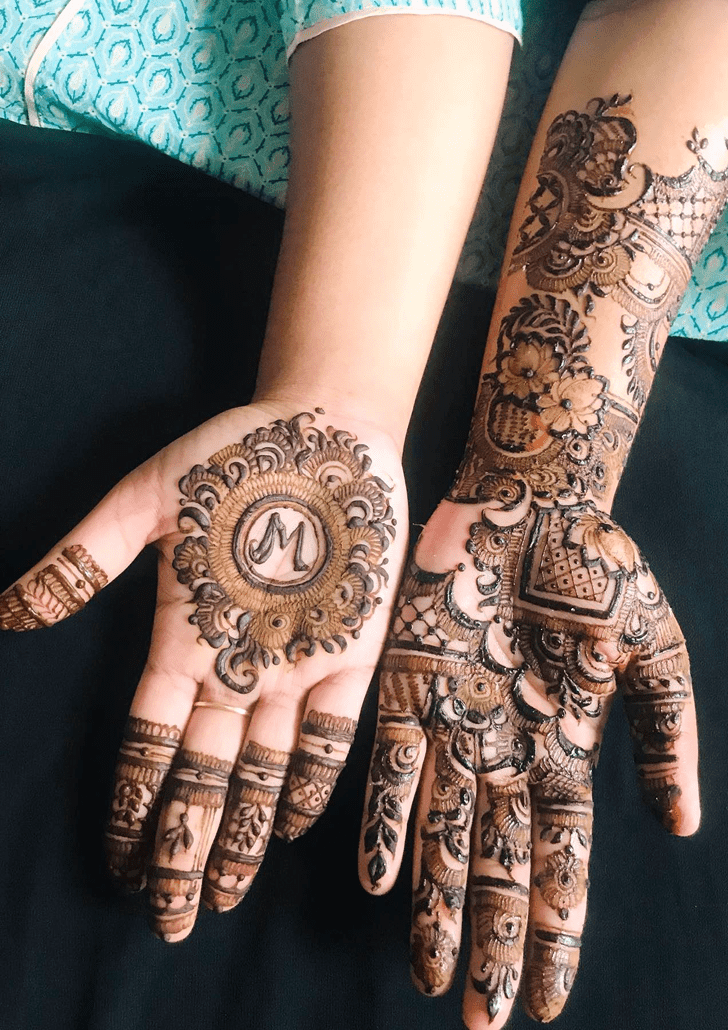 Magnetic Manchester Henna Design