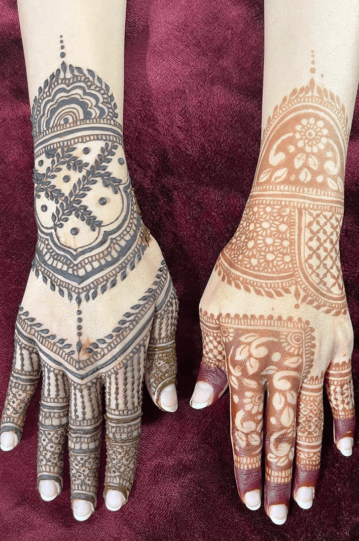 Marvelous Manchester Henna Design