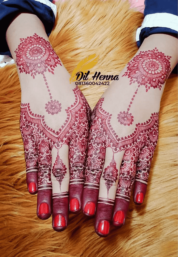 Admirable Mangalore Mehndi Design