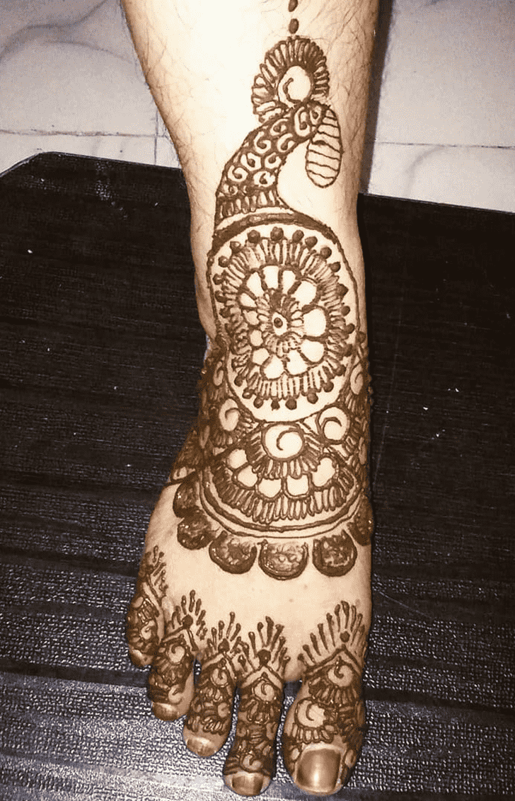 Classy Mangalore Henna Design