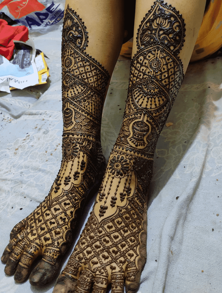 Fair Mangalore Henna Design