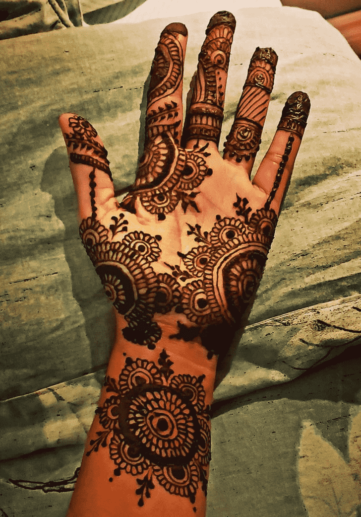 Fascinating Mangalore Henna Design