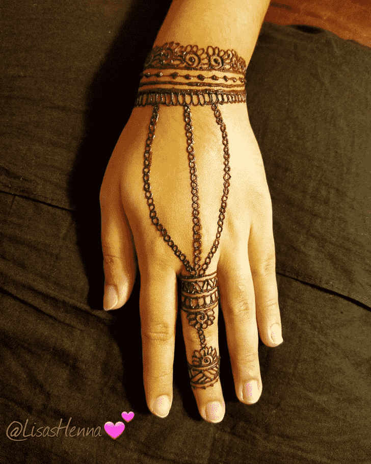 Angelic Manipur Henna Design