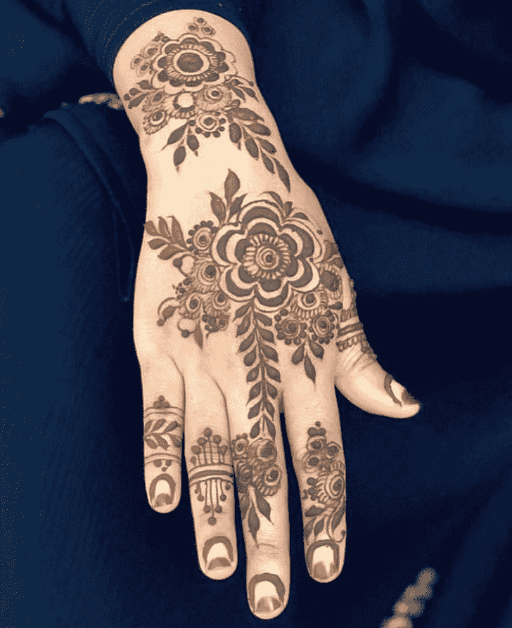 Angelic Massachusetts Henna Design