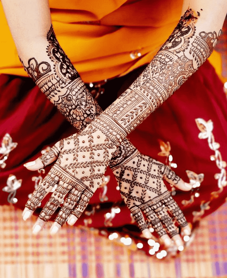 Appealing Massachusetts Henna Design