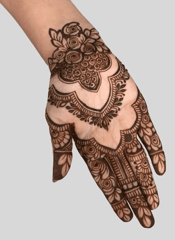 Appealing Mazari Sharif Henna Design