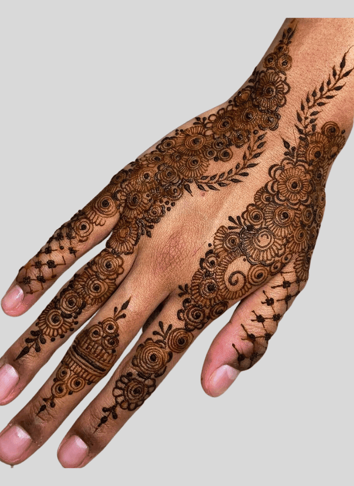 Captivating Mazari Sharif Henna Design