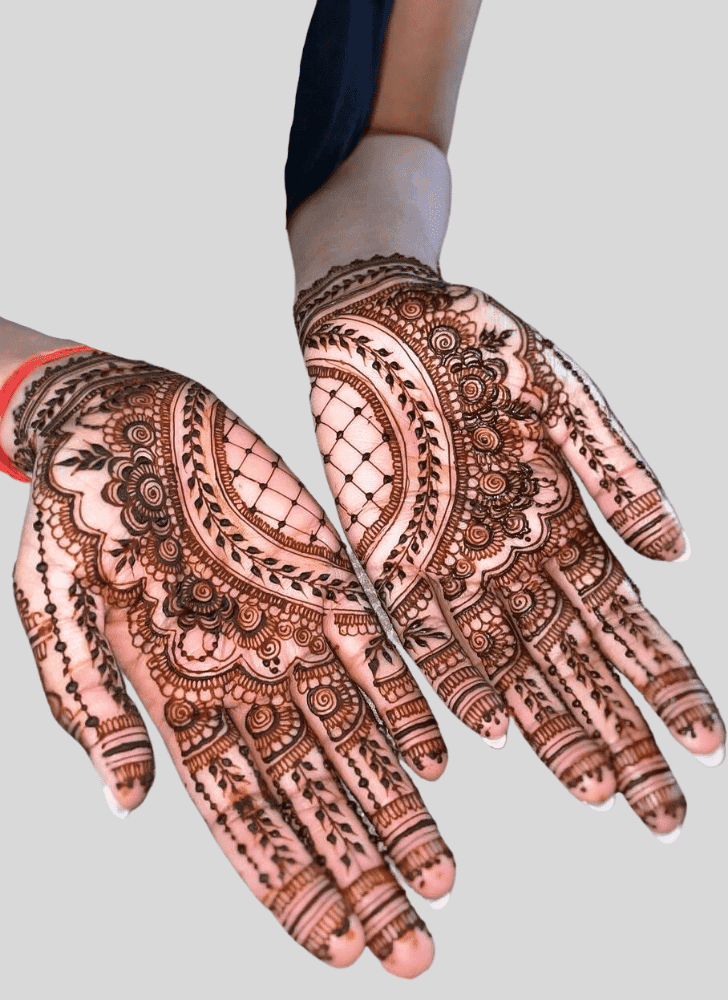 Classy Mazari Sharif Henna Design