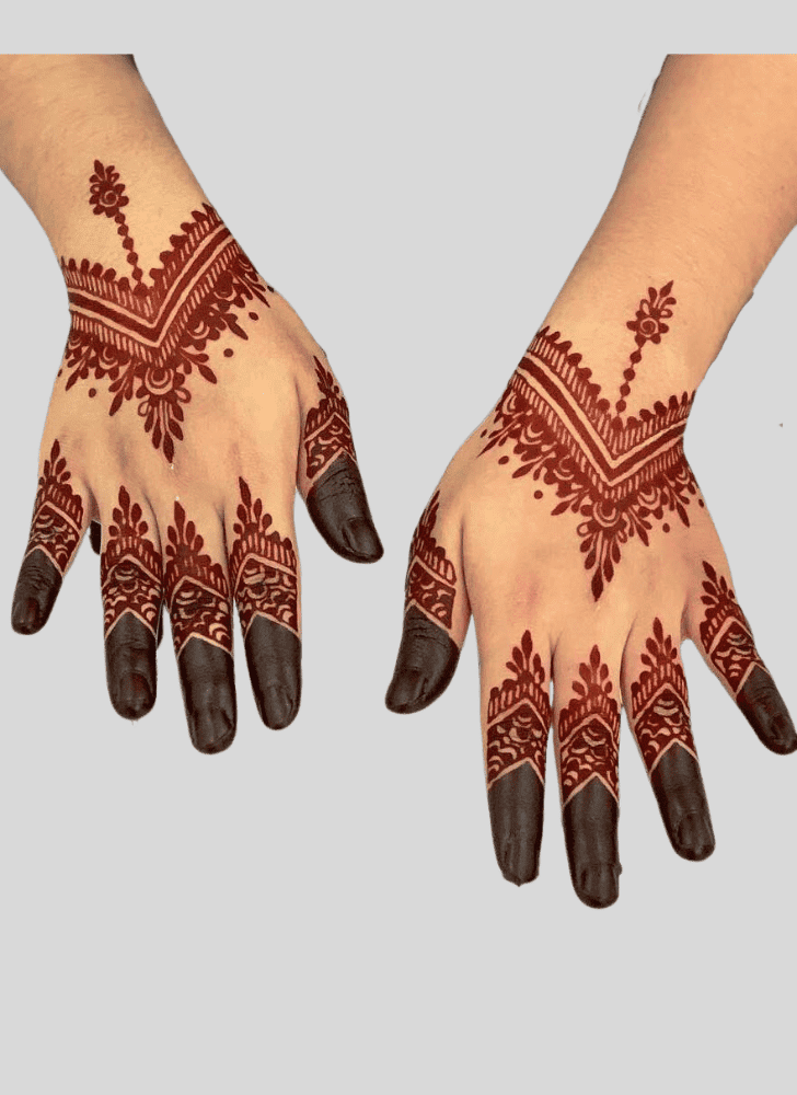 Enthralling Mazari Sharif Henna Design