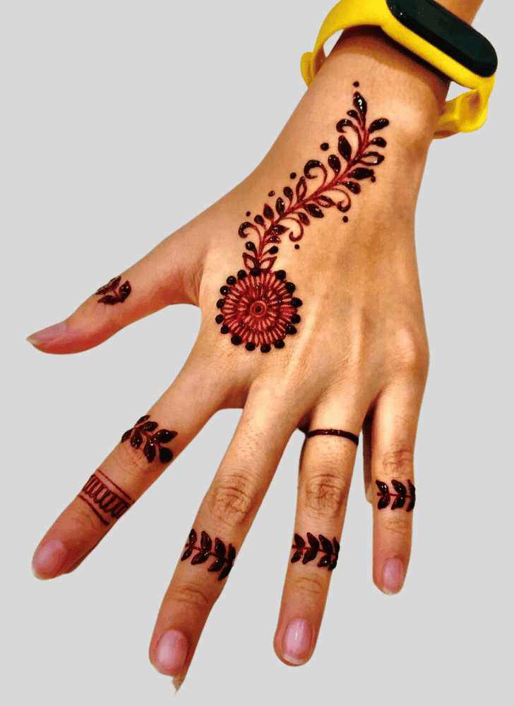 Good Looking Mazari Sharif Henna Design