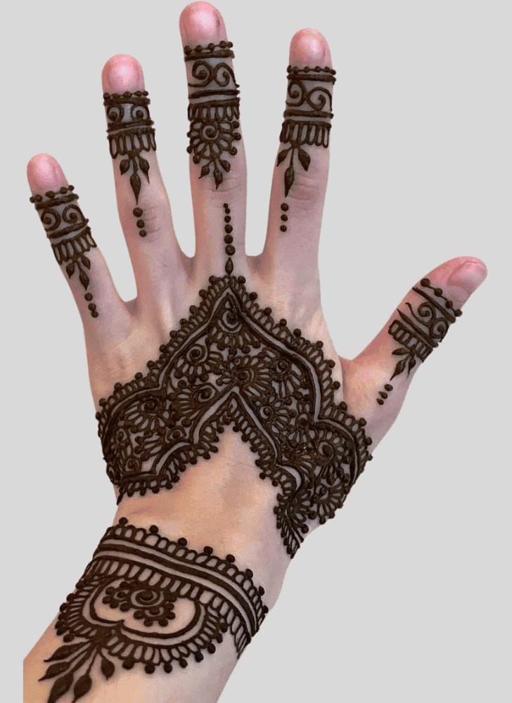 Awesome Mazari Sharif Henna Design