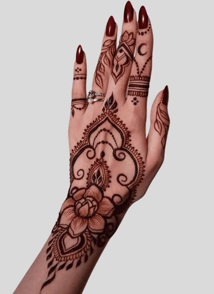 Inviting Mazari Sharif Henna Design