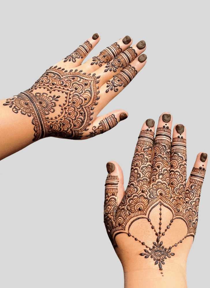 Marvelous Mazari Sharif Henna Design