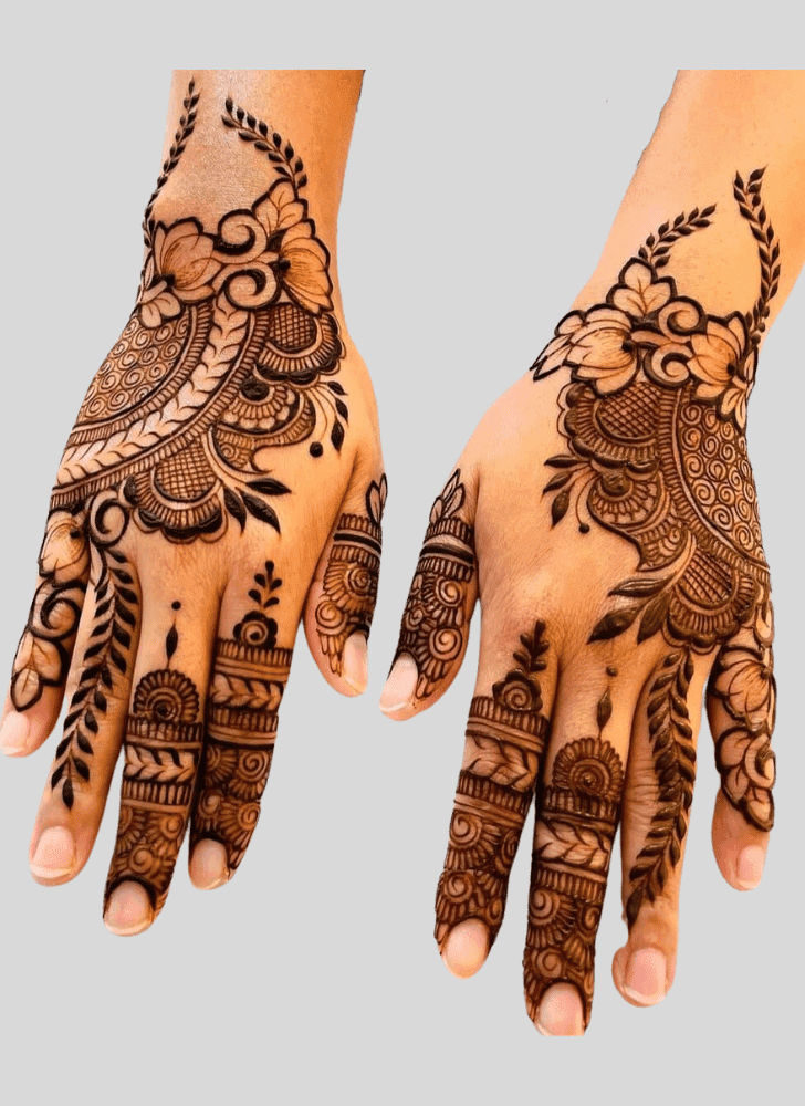 Mesmeric Mazari Sharif Henna Design