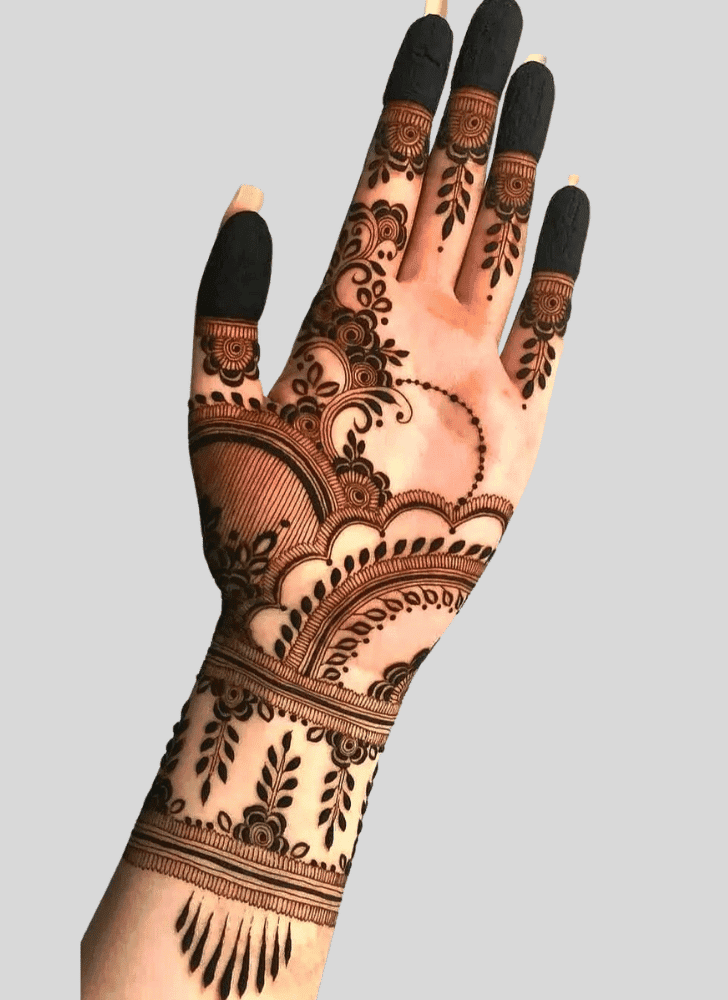 Pretty Mazari Sharif Henna Design