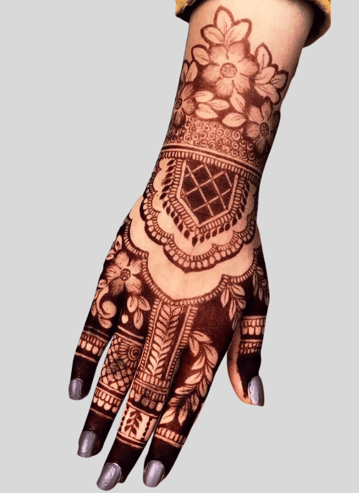 Ravishing Mazari Sharif Henna Design