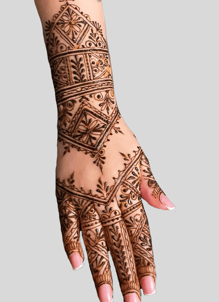 Refined Mazari Sharif Henna Design