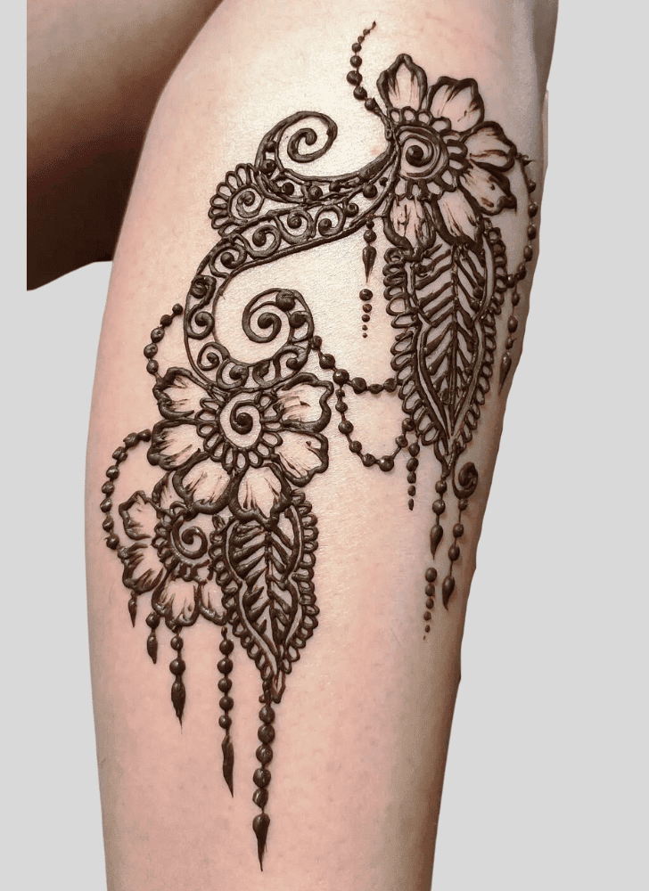 Resplendent Mazari Sharif Henna Design