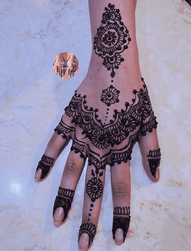 Arm McLeod Ganj Henna Design