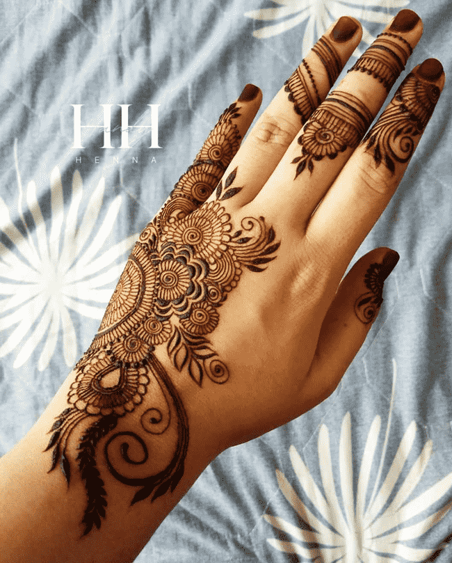 Magnificent McLeod Ganj Henna Design