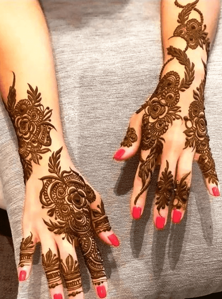 Adorable Mehndi Art Henna Design