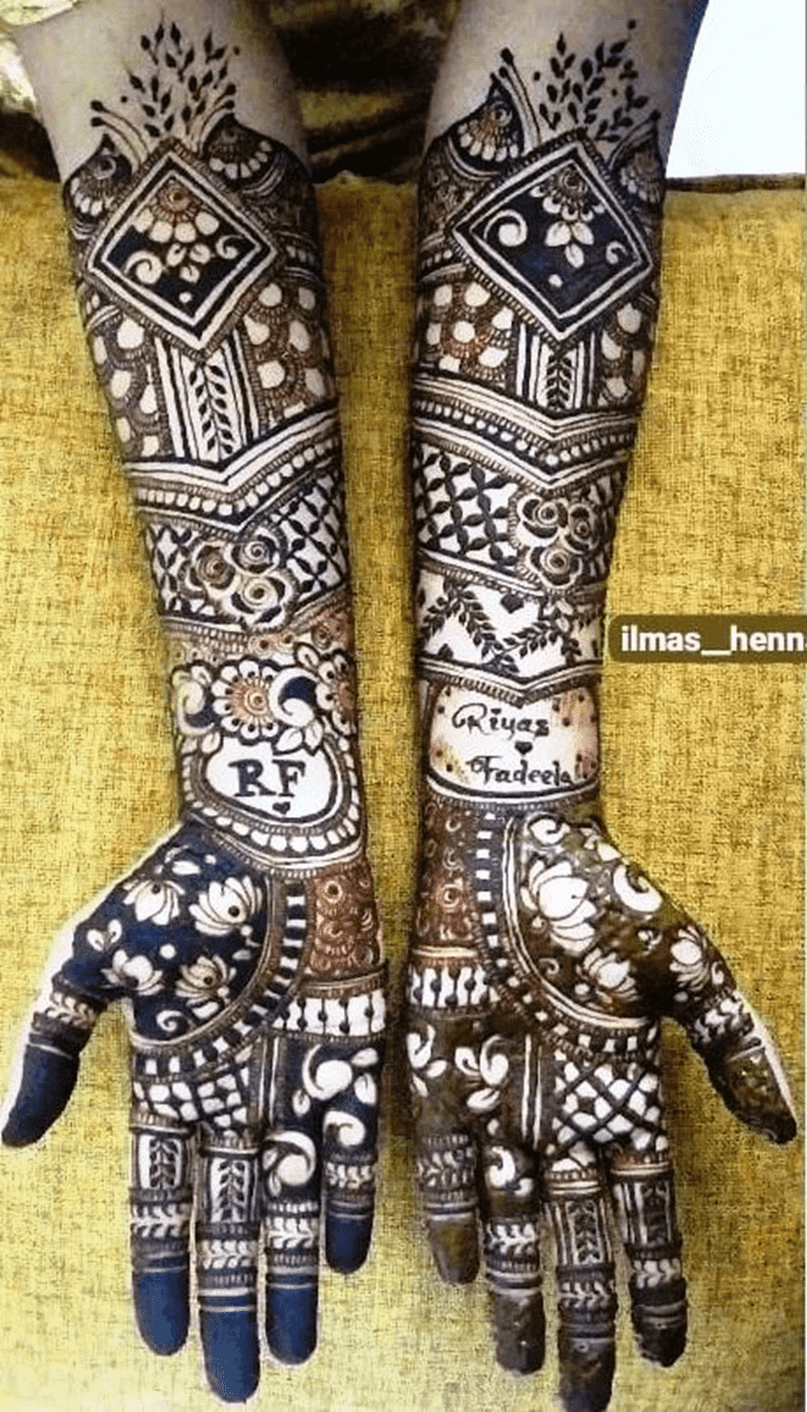 Magnetic Mehndi Art Henna Design