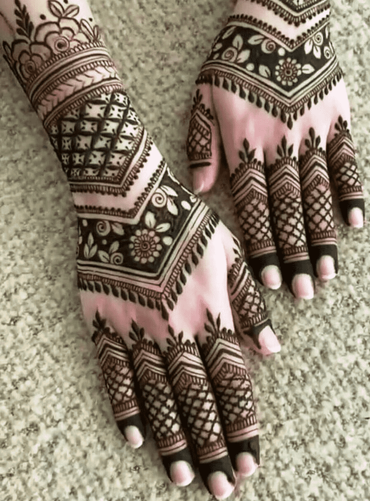 Ravishing Mehndi Art Henna Design