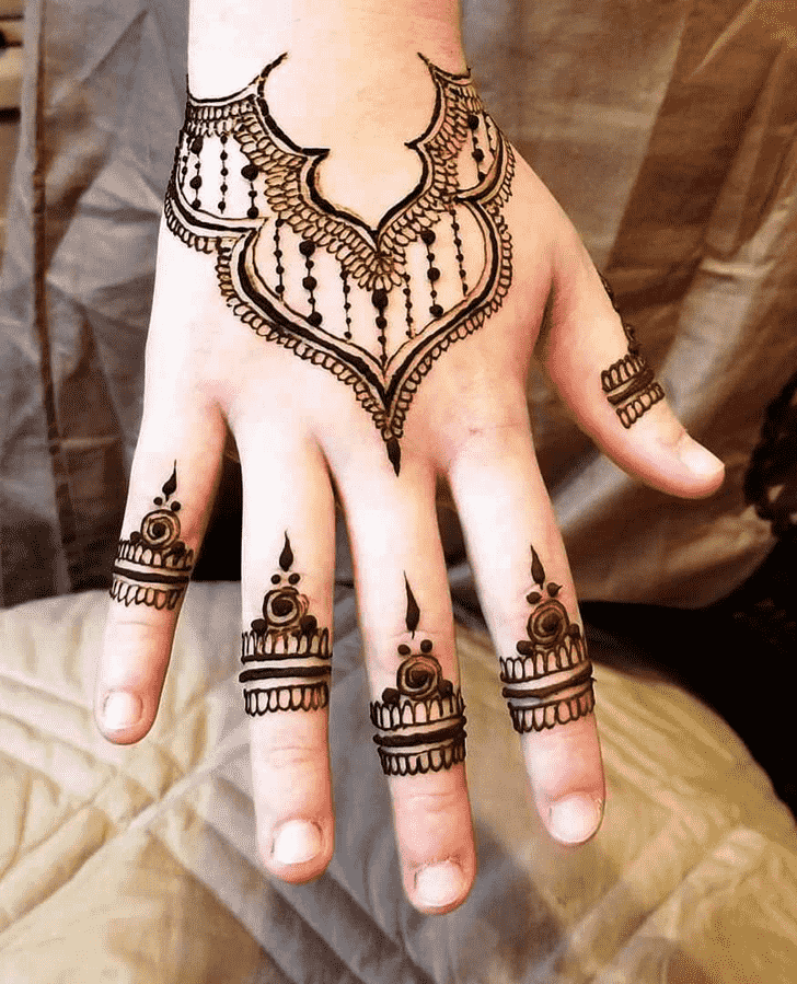 Magnetic Melbourne Henna Design