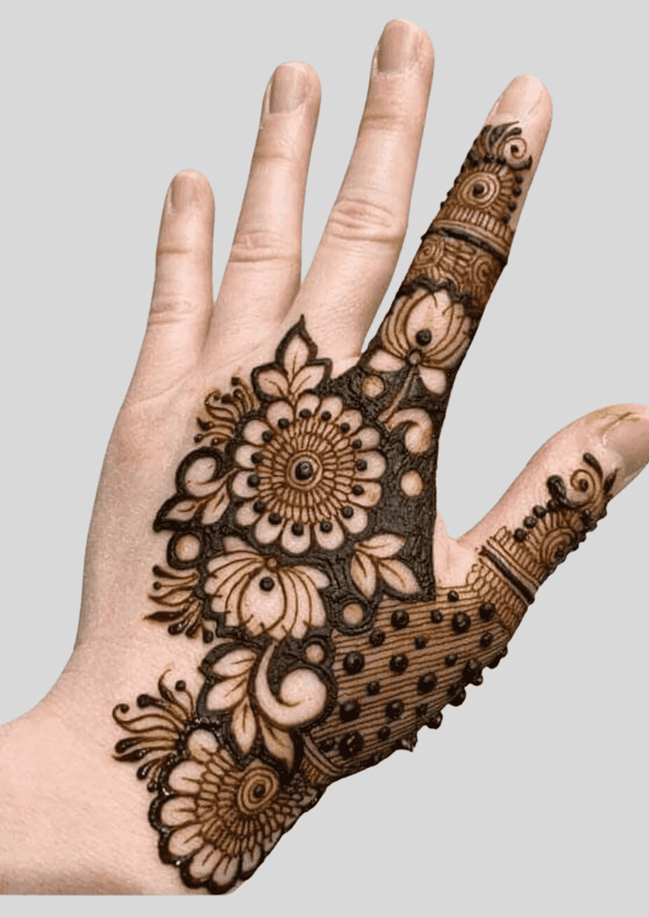 Alluring Mexico Henna Design