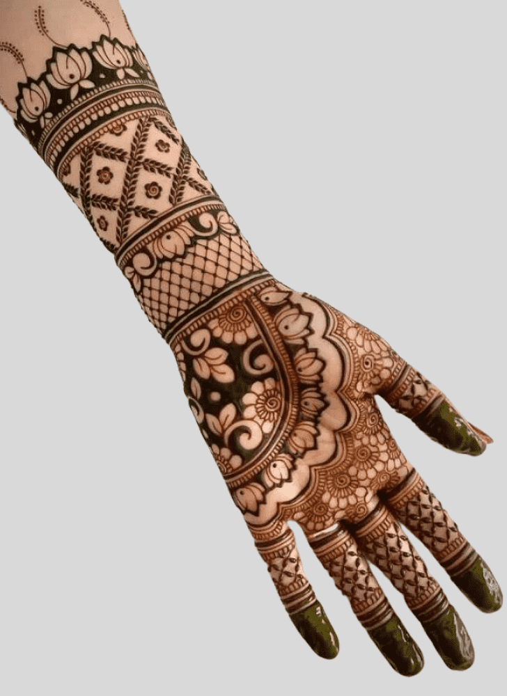 Delicate Mexico Henna Design