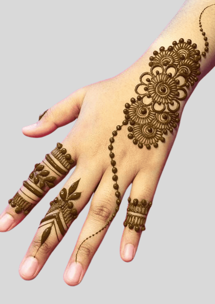 Enthralling Mexico Henna Design