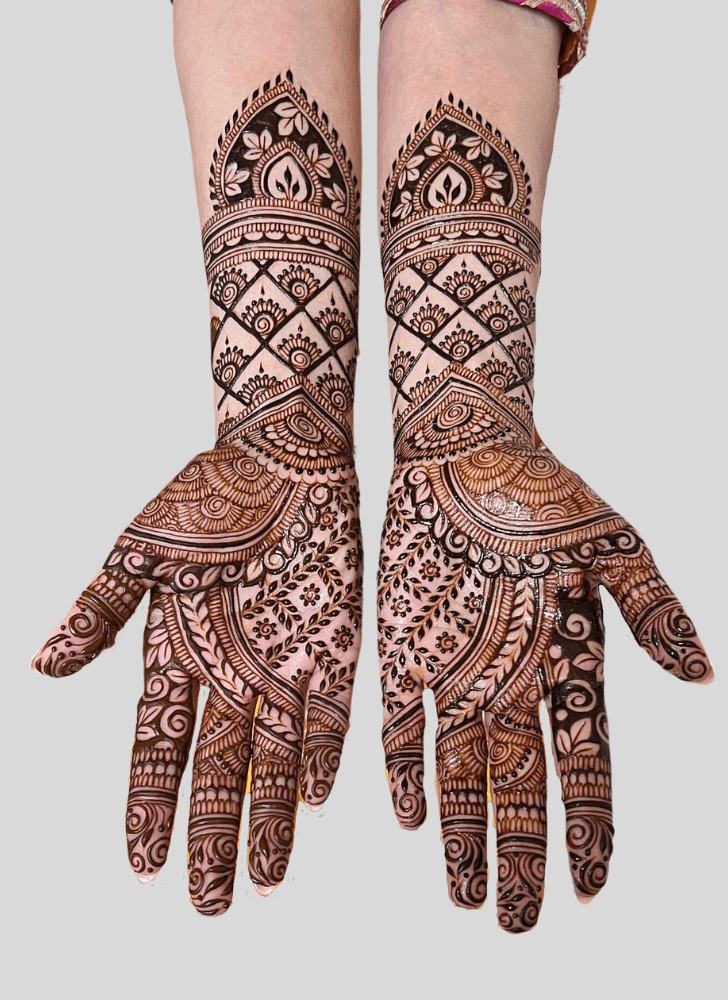 Graceful Mexico Henna Design