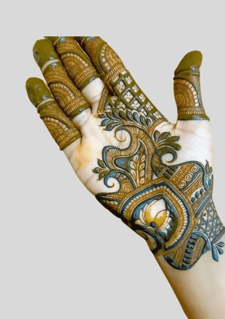 Lovely Mexico Mehndi Design