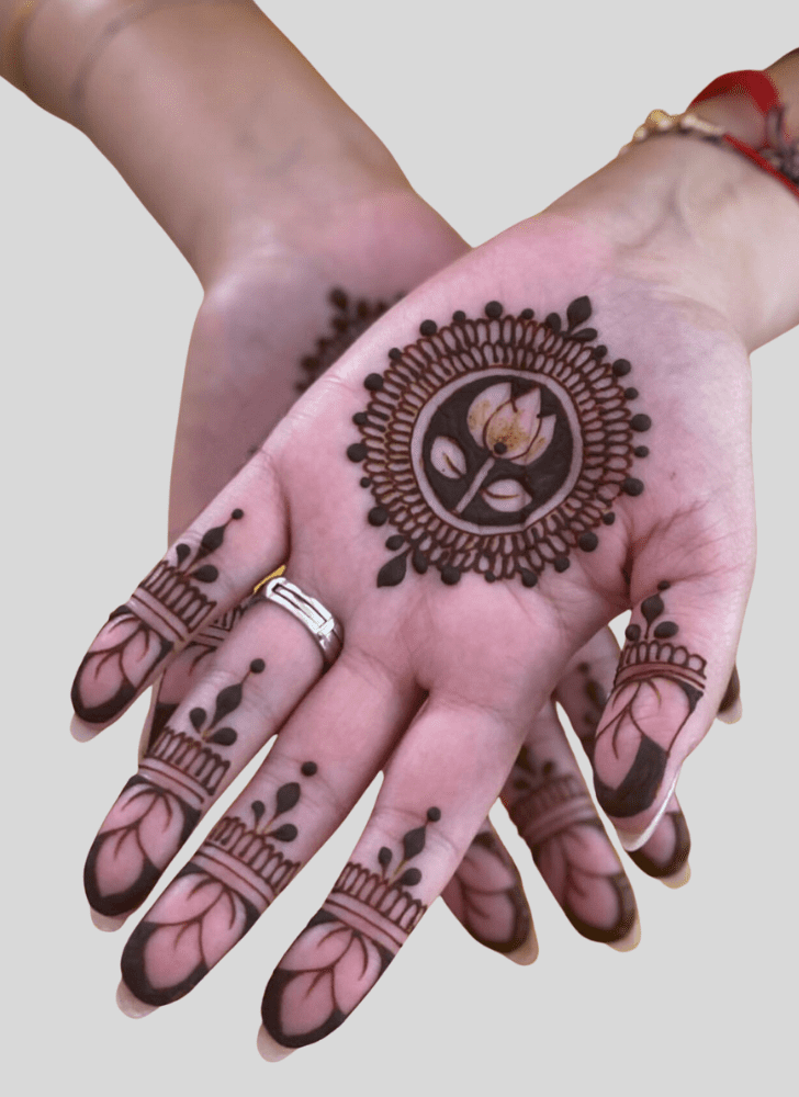 Pleasing Mexico Henna Design