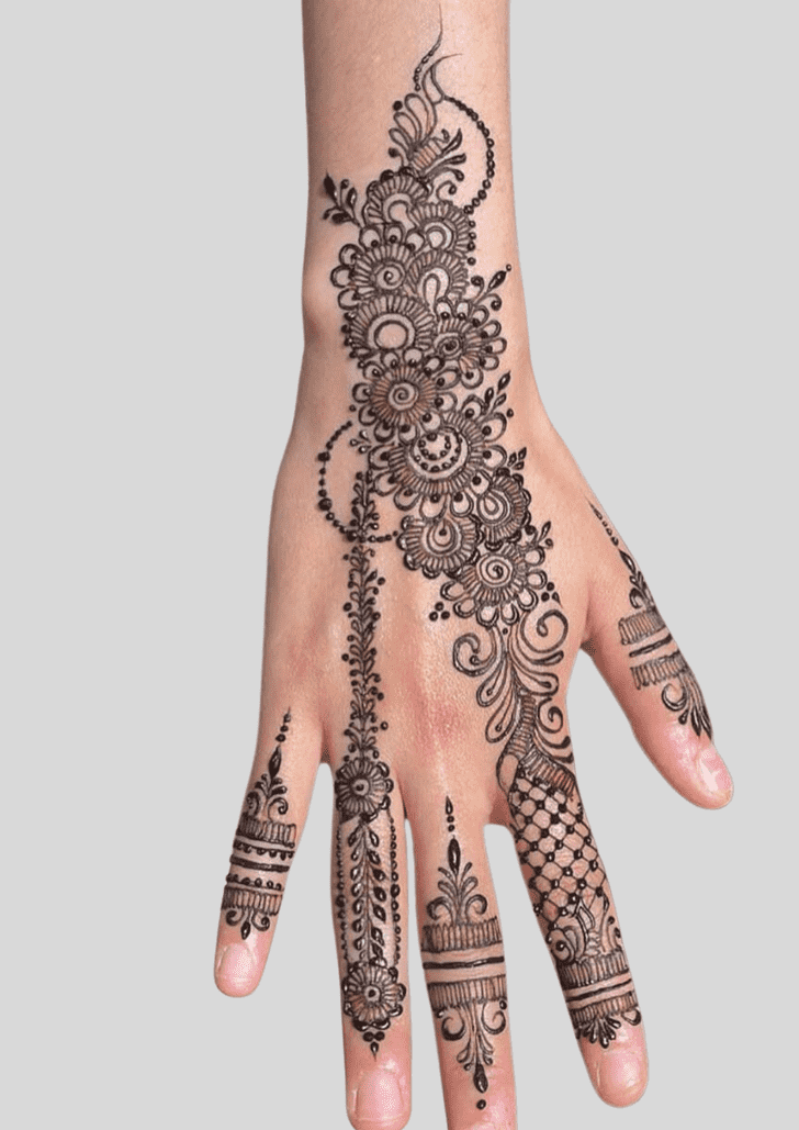 Resplendent Mexico Henna Design