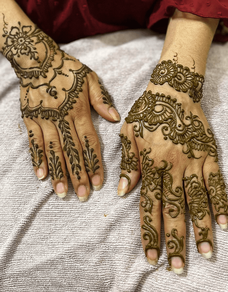 Fair Milan Henna Design