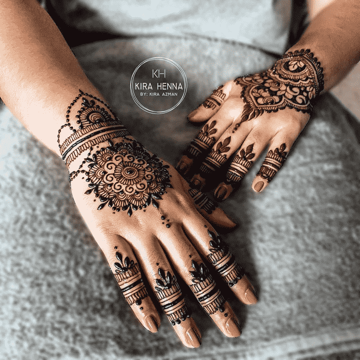 Excellent Modern Henna Design