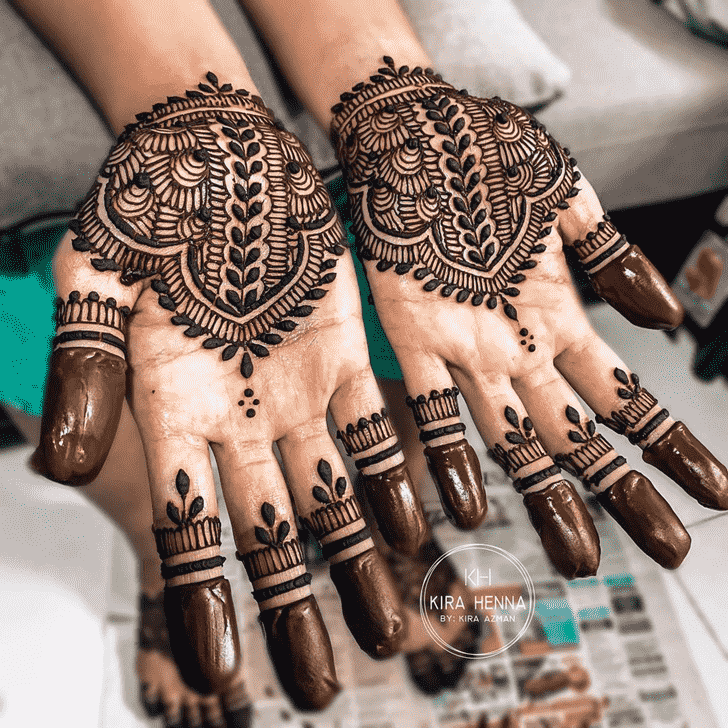 Fair Modern Henna Design