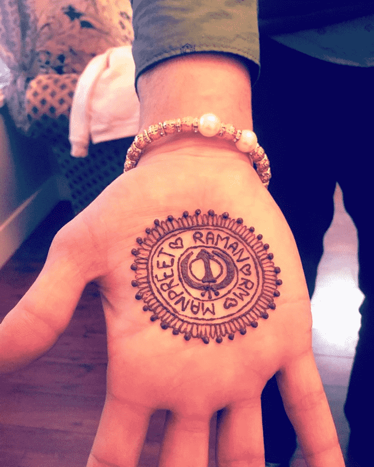 Superb Modern Henna Design