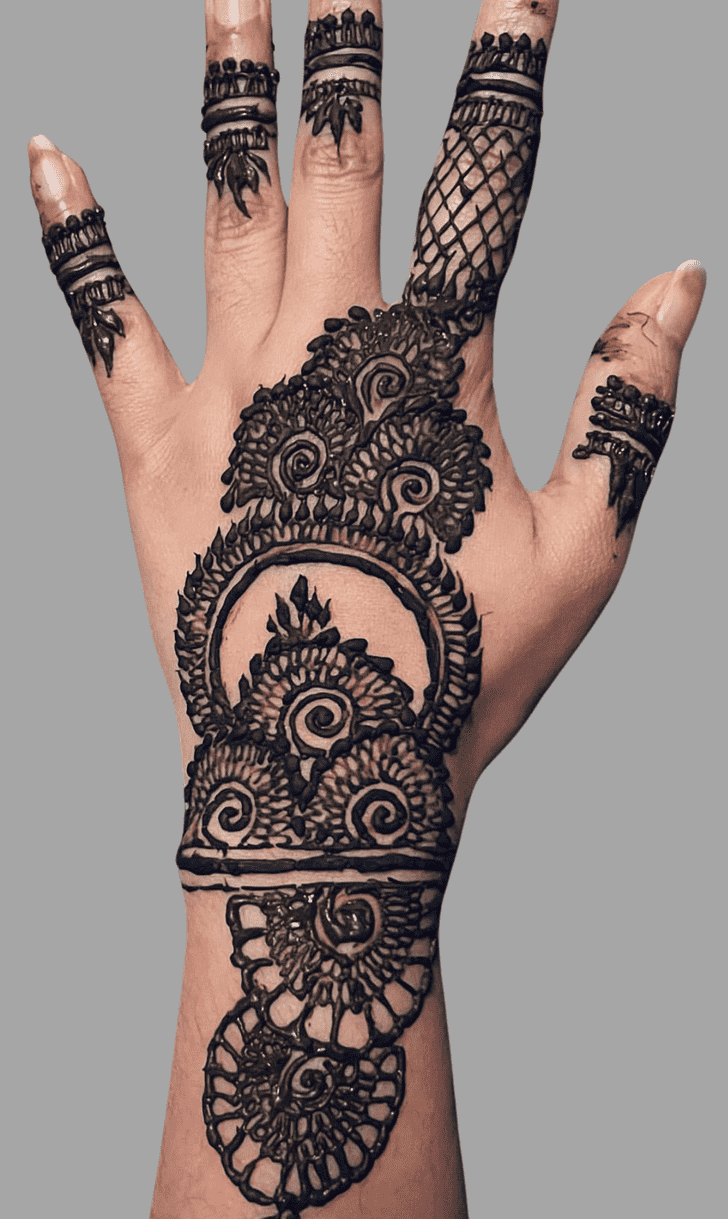 Fetching Monaco Henna Design