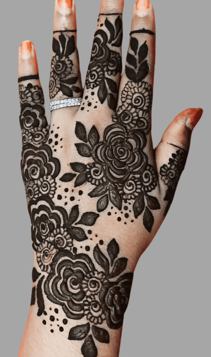 Fine Monaco Henna Design