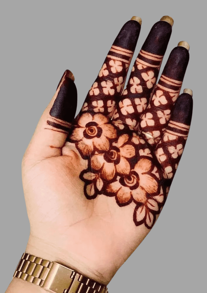 Gorgeous Monaco Henna Design